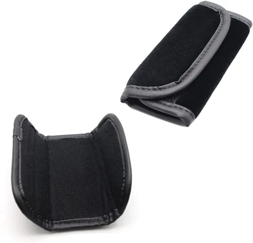 Miniatura 4 de Paquete de 2 fundas brillantes para manija de puerta de seguridad para automóviles, con cristales brillantes, almohadillas protectoras para manija