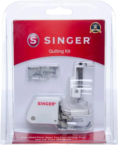Miniatura 9 de SINGER Kit de prensatelas para decoración del hogar, incluye tuberías, carpeta al bies y accesorio de volante, perfecto para acabados a medida