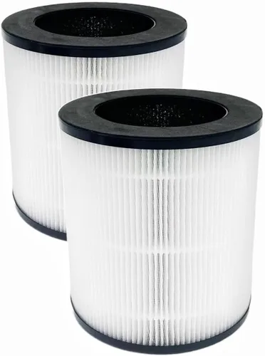 Miniatura 2 de Filtro de repuesto compatible con QUIETPURE Whisper KJFC15 Purificador de aire H13 Filtración de 3 etapas Carbón activado de alta eficiencia