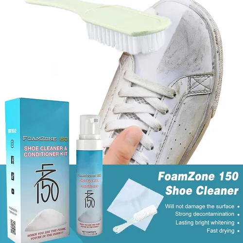 Miniatura 6 de BalleBEeautiful Limpiador de zapatos FZ150, limpiador de zapatos FoamZone 150, kit de limpiador de zapatos Foam Zone 150 con cepillo limpiador