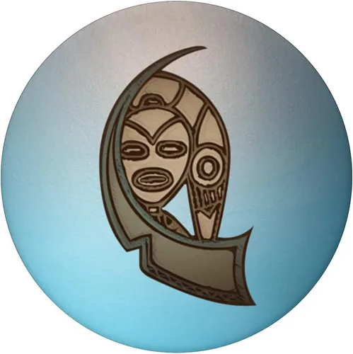 Miniatura 3 de Atabey Taina Godess. Taino Simbol Puerto Rico Boricua PopSockets intercambiables PopGrip