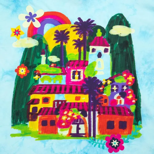 Miniatura 2 de Disney Encanto Tie-Dye - Camiseta de manga larga para adultos
