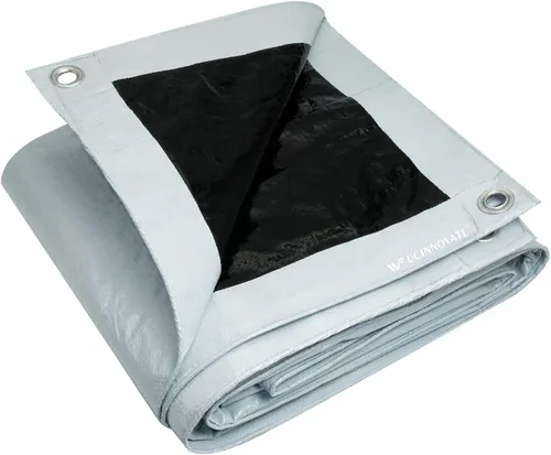 Miniatura 14 de UCINNOVATE Lona transparente de 0.472 in de 6 x 10 pies, cubierta de invernadero resistente e impermeable, tejido reforzado de 12 x 12 pulgadas