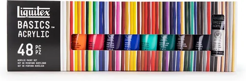 Miniatura 22 de Liquitex BASICS: juego de 72 tubos de pintura acrílica, 22ml (0.74 onzas)