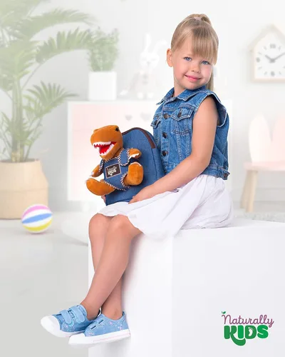 Miniatura 4 de Naturally KIDS Mochila para niños pequeños, Mini de 06 "h - Peluche T-rex, 06"h Mini