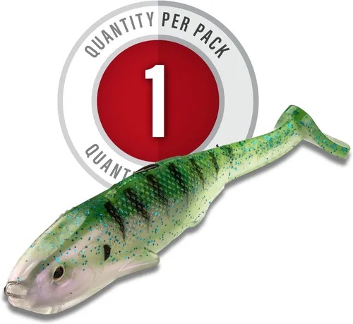 Miniatura 6 de Strike King Señuelo de pesca sin malas hierbas, cebos de plástico suave pre-aparejados Phantom Bluegill