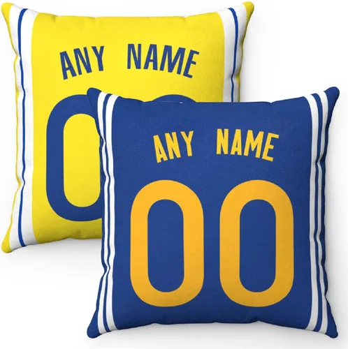 Miniatura 31 de Generic Atlanta - Almohada personalizada con cualquier nombre y número, regalos para hombres, mujeres y jóvenes, 1 paquete