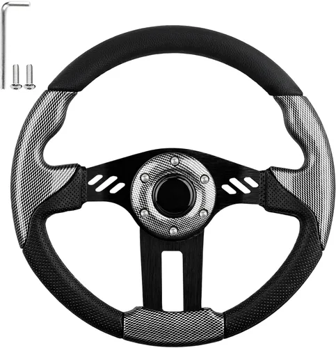 Miniatura 10 de Volante de carrito de golf para EZGO TXT/RXV, Club Car DS/Precedent/Tempo, Yamaha G29/Drive/Drive 2 y la mayoría de los modelos de carrito de golf