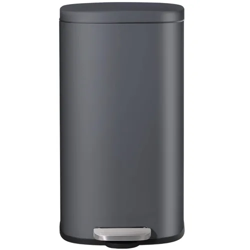 Miniatura 13 de Cubo de Basura, Cubo de Basura de Cocina de Acero Inoxidable con Pedal, Cubo de Residuos con Pedal con Tapa con Bisagras y Cubo Interior Extraíble