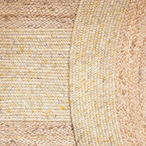 Miniatura 29 de SAFAVIEH Braided Collection BRD910B - Alfombra redonda de yute reversible de 3 pies, color beige y natural, hecha a mano