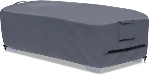 Miniatura 19 de Funda para tumbona para exteriores, 1 paquete de fundas para sillas de patio, impermeables, 600D, material resistente a la intemperie, protección