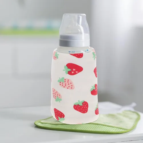 Miniatura 2 de Bolsa calentadora de botellas portátil USB para viajes, cubierta compacta de calefacción de leche con distribución uniforme del calor