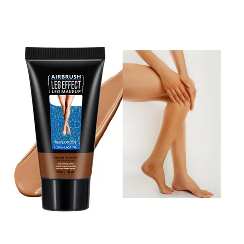 Miniatura 10 de Maquillaje de piernas para mujer, maquillaje de piernas de 4 onzas, impermeable, sin transferencia, fácil aplicación, impecable y de larga duración