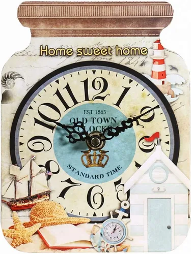 Relojes de pared a pilas de 7 pulgadas para decoración de sala de estar, silencioso, sin tictac, redondo y moderno, reloj de pared para cocina,