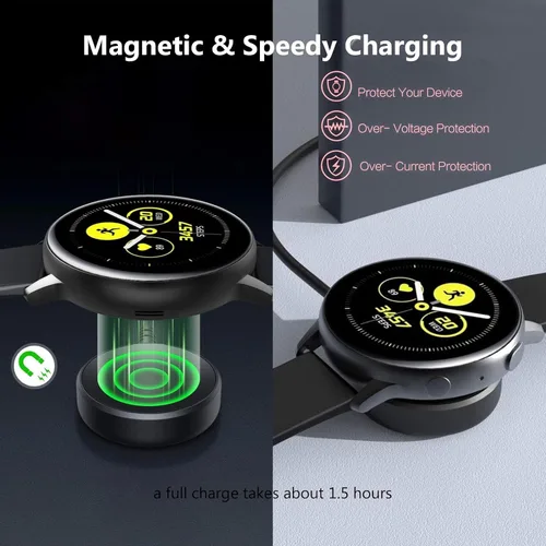 Miniatura 3 de Adaptador de cargador rápido de reloj USB C de 20 W compatible con Samsung Galaxy Watch 6/7/Ultra, 6 Classic, 5/5 Pro/4/4 Classic/3/Active 2/Active