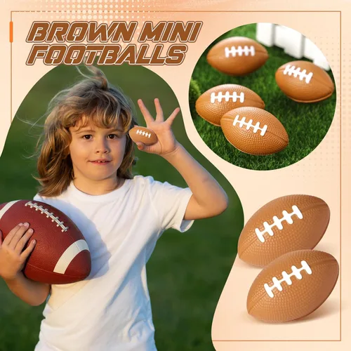 Miniatura 6 de Blulu Paquete de 30 mini bolas de fútbol de espuma para el estrés a granel de 2.17 pulgadas para niños y adultos, regalo de fiesta escolar, pequeño