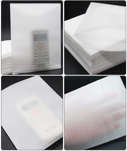 Miniatura 7 de 100 bolsas de espuma de cojín de 6 x 7.8 pulgadas, fundas protectoras para envíos en movimiento, suministros de amortiguación para embalaje