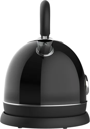 Miniatura 5 de CULINARY CHEF Tetera eléctrica retro con tecnología Speed Boil, sin BPA, 1.8, acero inoxidable, color negro
