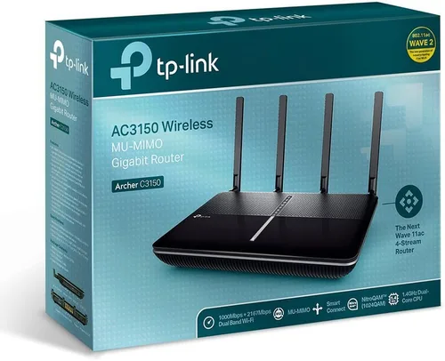 Miniatura 5 de TP-Link Router Gigabit Wi-Fi inalámbrico AC3150 (Archer C3150 V1)