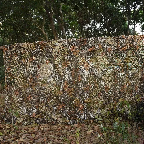 Miniatura 6 de HYOUT Red de camuflaje en rollo a granel, malla de camuflaje para cepos de caza, ghillie, sombrillas, camping, decoración para fiestas militares