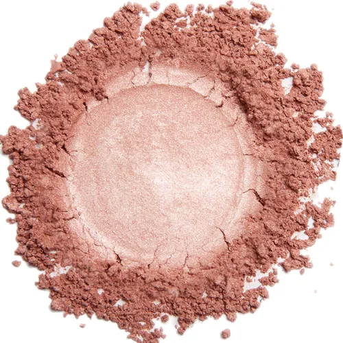 Maquillaje mineral (ante rosa) sombra de ojos, sombra de ojos brillante, polvo suelto, sombra de ojos con purpurina, maquillaje orgánico, maquillaje