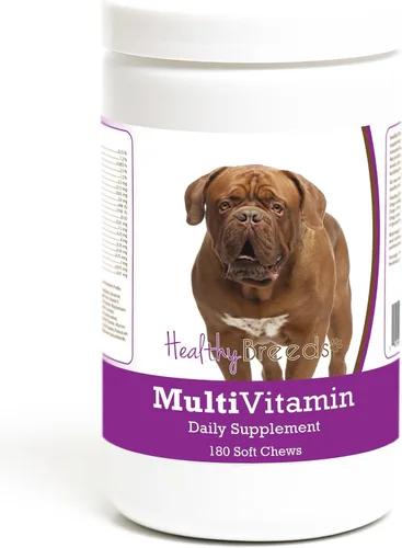 Miniatura 198 de Healthy Breeds Bulldog francés multivitamínico suave masticable para perros 180