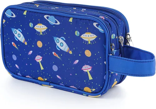Miniatura 14 de Neceser infantil para niñas y niños, tinte azul
