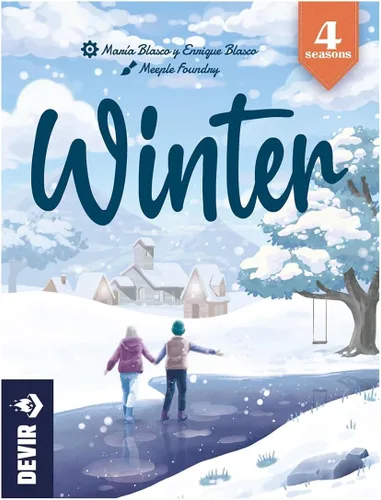Miniatura 2 de Devir - Juego de mesa de invierno, juego de estrategia abstracta con control de área y colocación de cartas, juego de duelo para 2 jugadores
