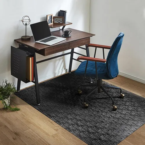 Miniatura 12 de TYDLE Tapete transparente para silla, de 36 x 48 pulgadas, tapete para silla de oficina para suelos duros, tapete de vinilo para sillas