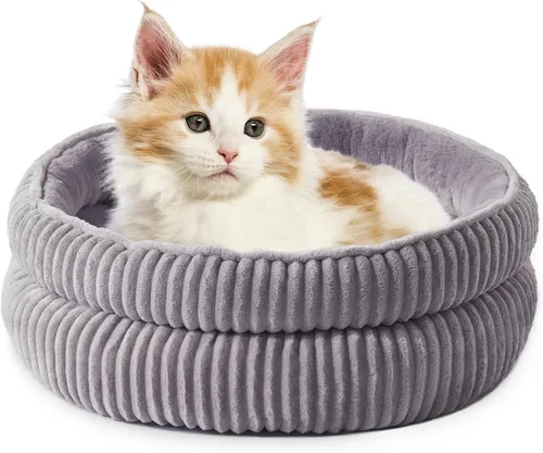 Miniatura 13 de WINDRACING Camas para gatos de interior, cama para gatitos, cama para perros de razas extra pequeñas, cama para cachorros, cómoda y duradera