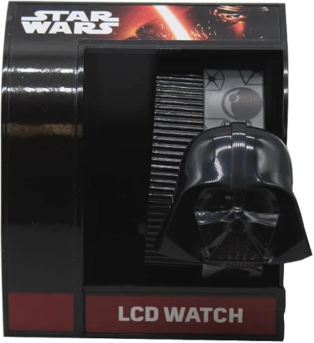 Miniatura 4 de Accutime Star Wars DAR3588 - Reloj analógico de cuarzo para niños Gris Digital