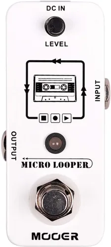 Miniatura 11 de MOOER Pedal de micro guitarra audiófilo amplificador de auriculares analógico, acceso a circuitos de efectos, búfer/impulso limpio para guitarra