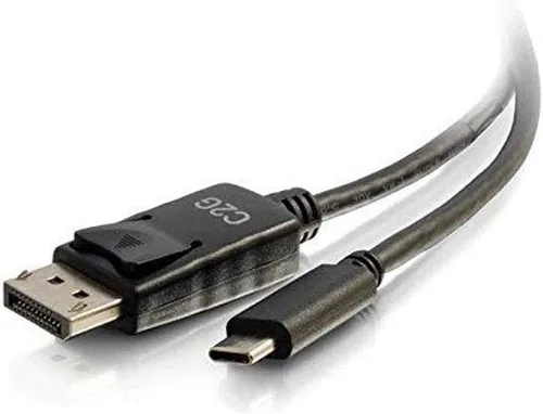 C2G Legrand Adaptador USB C a DisplayPort, cable adaptador 4K, cable de pantalla digital de 30 Hz, cable adaptador DisplayPort de 6 pies, adaptador