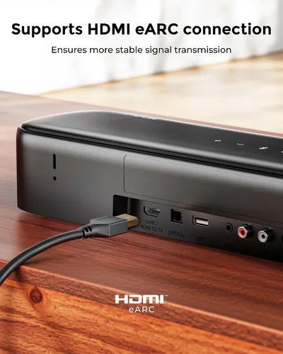 Miniatura 13 de ULTIMEA Barra de sonido de 7.1 canales con Dolby Atmos, sistema de sonido envolvente para TV con 4 altavoces envolventes, barra de sonido para Smart