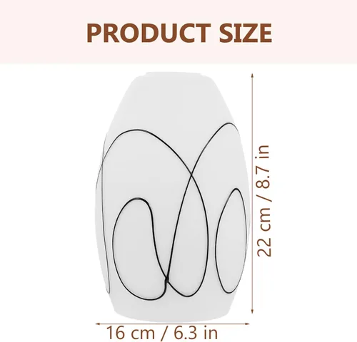 Miniatura 6 de OSALADI Elegante pantalla de cristal moderna lámpara colgante pantalla reemplazo lámpara cubierta para la luz de techo sala de estar