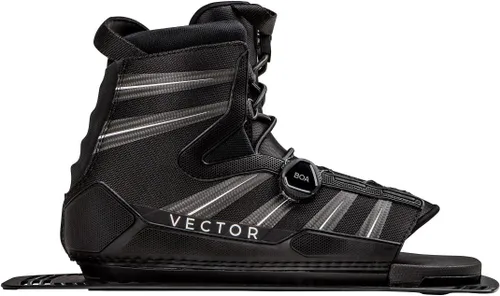 Miniatura 2 de Radar Vector Boa Botas de esquí acuático - Negro/Carbono/Blanco - XL - Placa de aluminio trasera