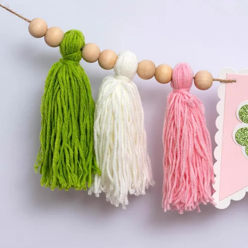 Miniatura 7 de Cartel para silla alta del Día de San Patricio, suministros para fiesta de primer cumpleaños, letrero de trébol de cuatro hojas, accesorios de fondo