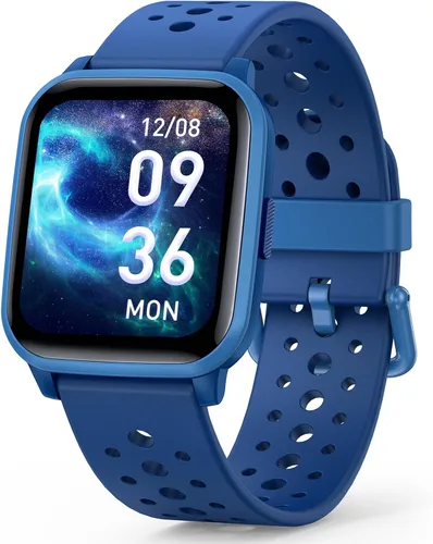 Reloj Inteligente Butele para Niños, Reloj Inteligente para Niños de 4 a 16 Años con Modo de Sueño, 19 Modos Deportivos, Podómetro, Regalo de Azul