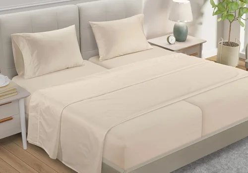Miniatura 47 de Sábanas Twin XL 100% Algodón Para Cama Twin, Juego de Sábana Bajera Totalmente Elástica y Fundas de Almohada 800TC, Sábanas de Bolsillo Profundo 06