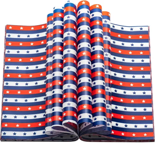 Miniatura 22 de 100 piezas de hojas de papel encerado de Navidad para alimentos, papel para envolver sándwiches, envoltorios para delicatessen, forros impermeables