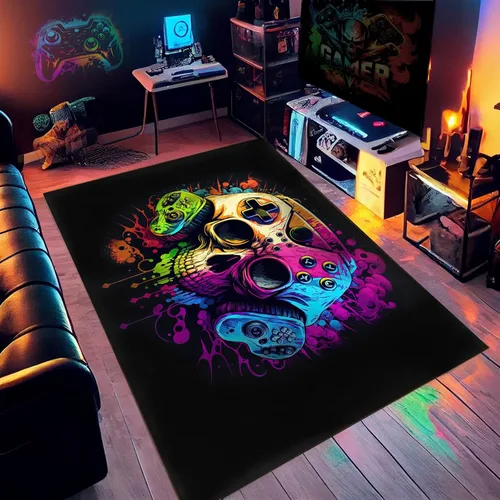 Miniatura 6 de Alfombra de juegos para dormitorio de niños, alfombra suave y cómoda para sala de juegos, 36 x 24 pulgadas
