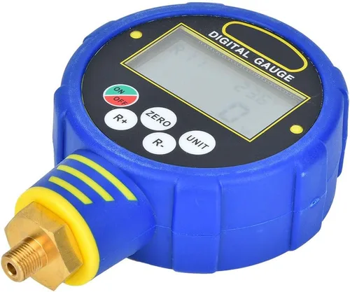 Miniatura 5 de Medidor de colector R32, herramienta de medidor de refrigerante de baja presión NPT de 1/8 pulgadas, manómetro digital para WK-6881H, 6881L, 6882