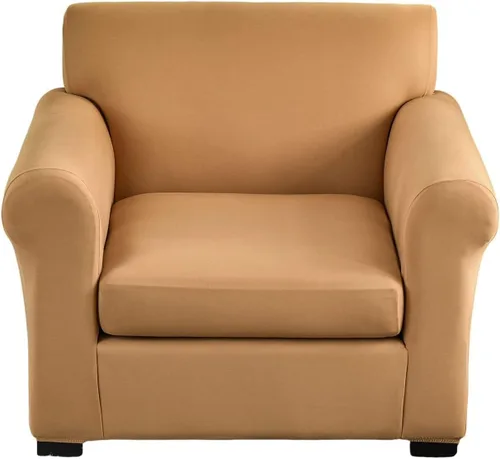 Miniatura 68 de Fundas elásticas para sofá de 1/2/3 cojines, funda estampada con fundas de cojín de asiento separadas, fundas de sofá lavables, protector de muebles