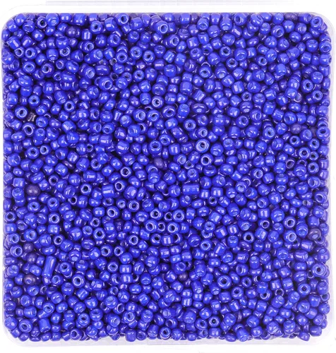 Miniatura 9 de 2mm Cuentas de Semilla Opacas Negras Aproximadamente 8000 piezas/170 gramos 12/0 Cuentas Pequeñas para Pulseras, Collares, Manualidades de Joyería