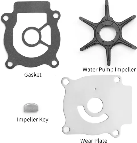 Miniatura 3 de 17400-96353 Kit de reparación del impulsor de bomba de agua, apto para Suzuki Outboard 20 25 30 35 40 50 HP DT20 DT25 DT30 DF25 DF30 DF40 DF50 DT25C