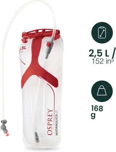 Miniatura 2 de Osprey Hydraulics LT Depósito de agua para mochila con válvula de mordida
