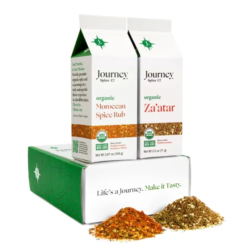 Miniatura 10 de Journey Spice Co. - Mezcla orgánica de cítricos griegos y hierbas mediterráneas Juego de condimentos griegos orgánicos gourmet de Journey Spice