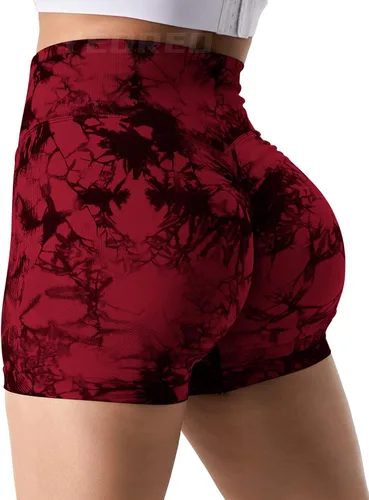 YEOREO Pantalones cortos profesionales de entrenamiento para mujer, 3.6 pulgadas, pantalones cortos sin costuras, cintura alta, contorno, gimnasio,