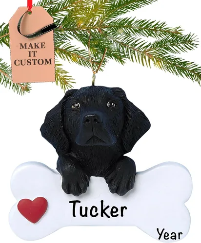 Miniatura 30 de Adorno personalizado de hueso de perro Doberman Pinscher 2025 Personalización gratuita las 24 horas Adornos de Navidad de la primera Navidad
