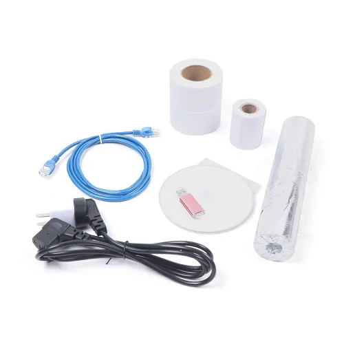 Miniatura 7 de Báscula digital de alimentos Torrey con capacidad de 66 lbs/30 kg, escala de cálculo de precios con impresora doble escala digital impermeable